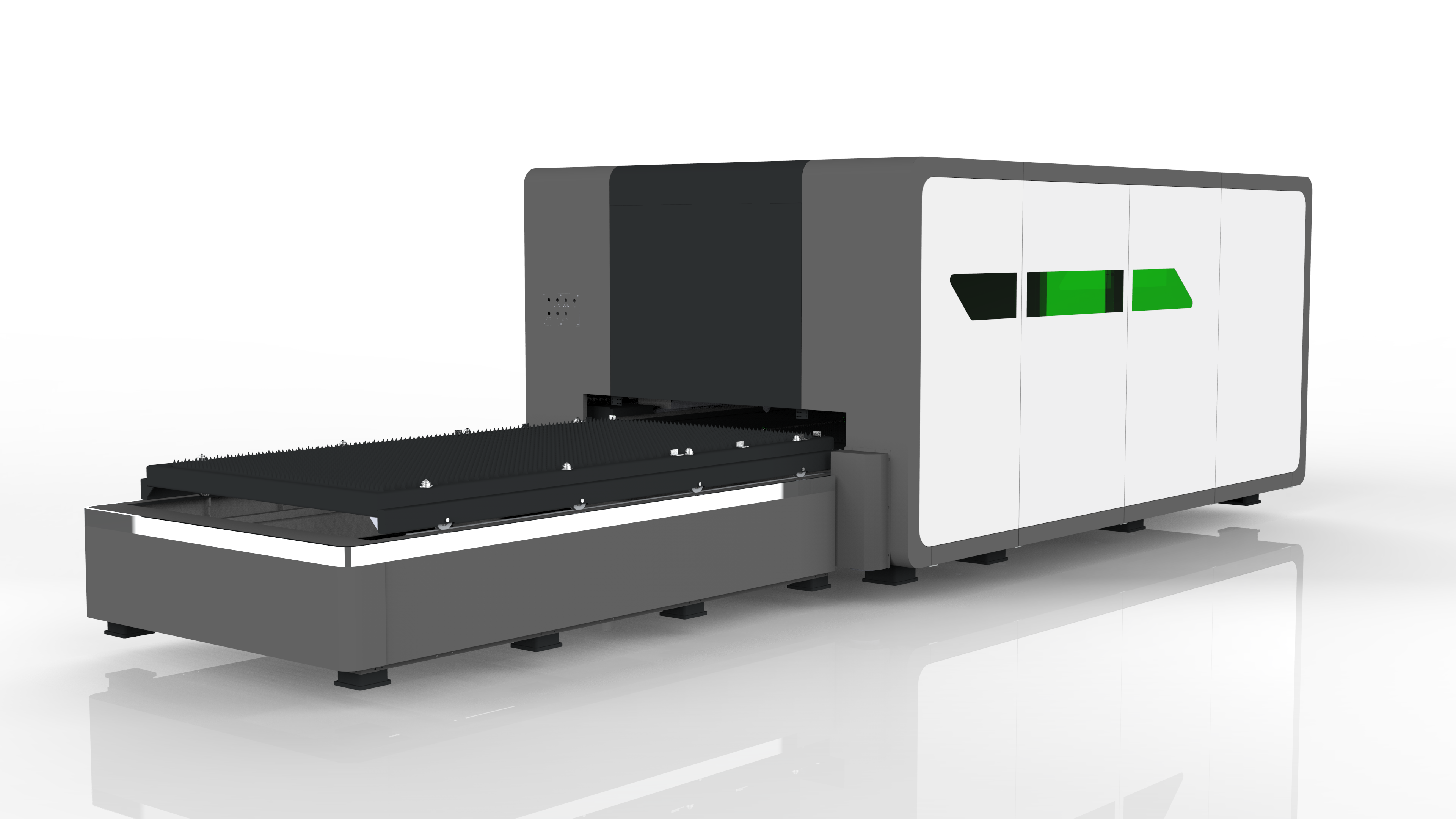 The advantages of high-power laser cutting machine for thick plate cutting?